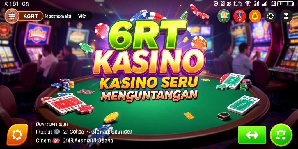 Tampilan gameplay menarik dari 6RT dengan grafis yang menawan.