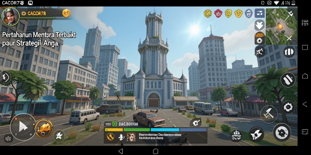 Tampilkan gameplay seru CACOR78 dalam Tower Defense.