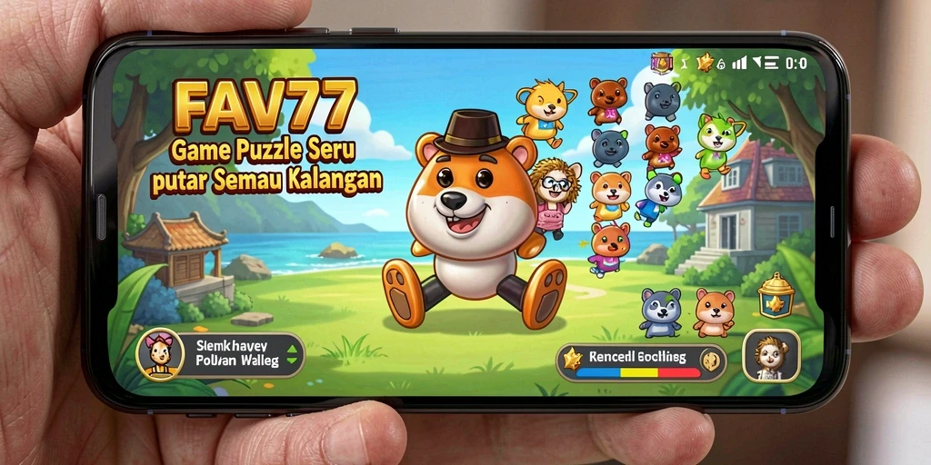 Screenshot gameplay FAV77 menampilkan teka-teki yang menantang.