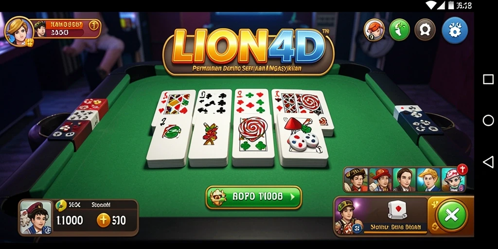 Gameplay seru di LION4D dengan teman dan pemain lainnya.