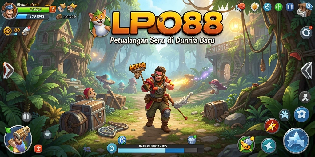 Screenshot gameplay LPO88 yang menunjukkan berbagai petualangan menarik.