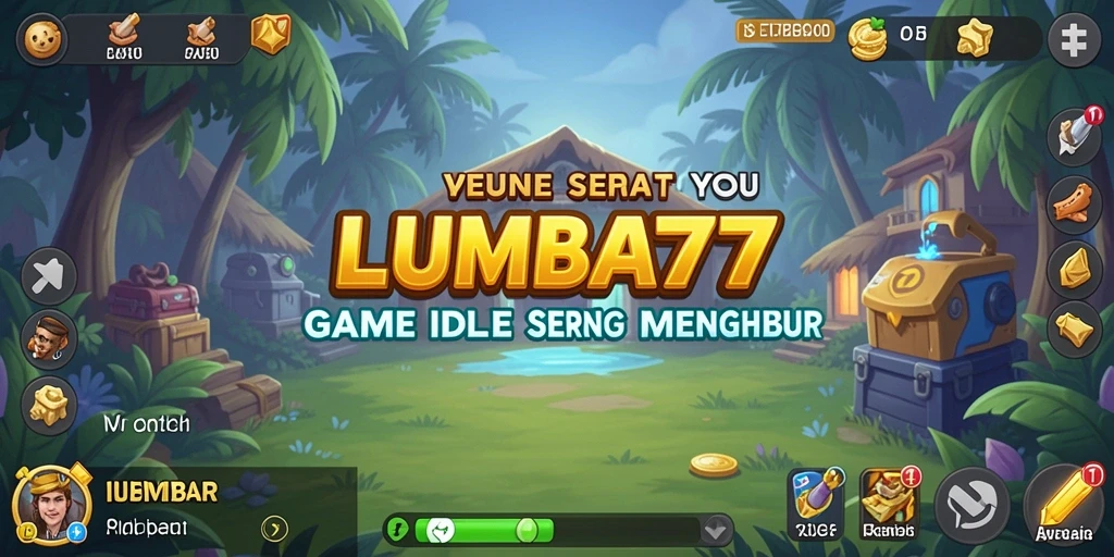 Tampilan gameplay menarik dan interaktif dari LUMBA77.