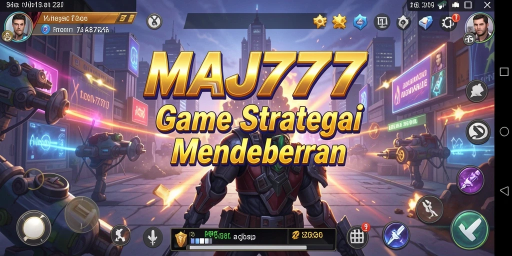 Tampilan gameplay yang menegangkan dalam <strong>MAJ777</strong>.