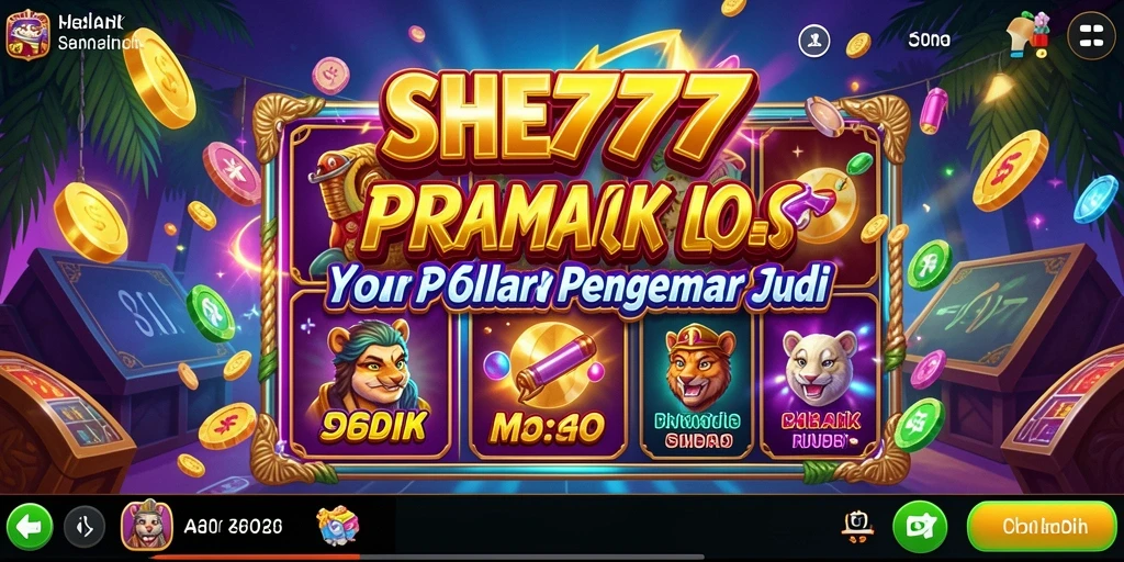 Tampilan gameplay Slot yang menarik dan menghibur di SHE777.